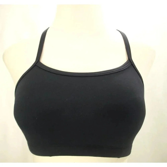 Amoena 1013 Short Sleeve Top 13 Mastectomy Wire Free Bra SMALL Black New wit Tag - Picture 1 of 5